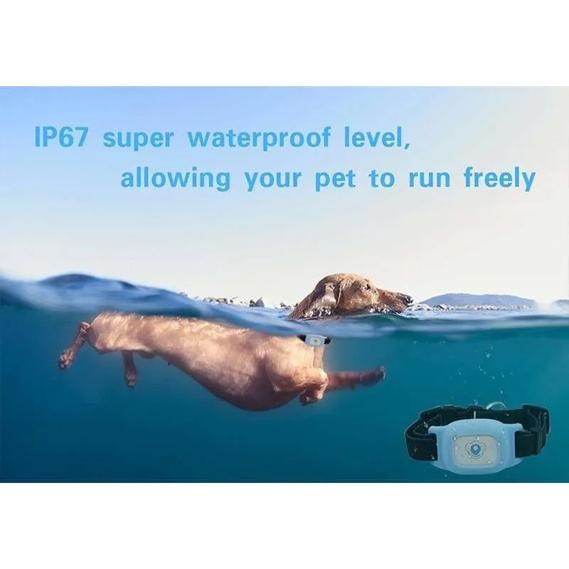 Smart GPS Pet Collar Tracker