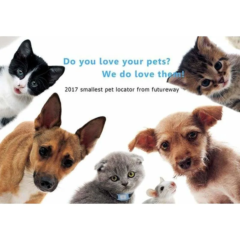 Smart GPS Pet Collar Tracker