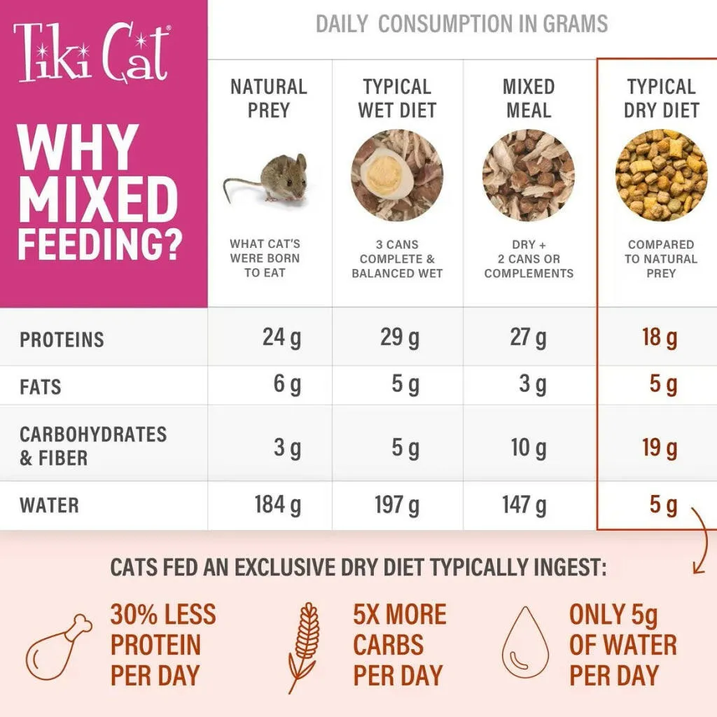 Tiki Cat Born Carnivore High Protein Deboned Chicken & Egg Dry Food