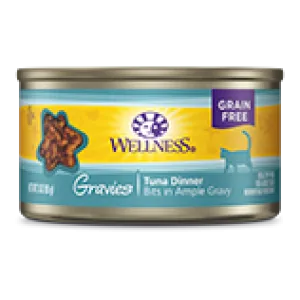 Wellness Gravies Tuna Dinner Wet Cat Food