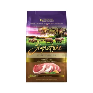 Zignature Grain Free Pork Dry Dog Food